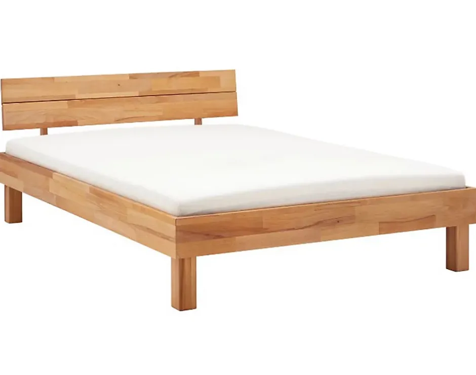 Lisa Design Bonnie - cadre de lit - 140x200 cm - chêne massif - Best