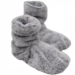 Vivezen Boots, bottes, chaussons chauffants micro ondes déhoussables - Du 36 au 43 - Gris clair - New
