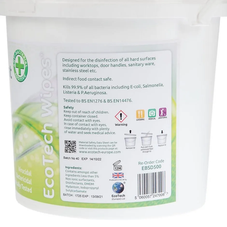 Boîte de Lingettes Désinfectantes de Surface - 500 Lingettes