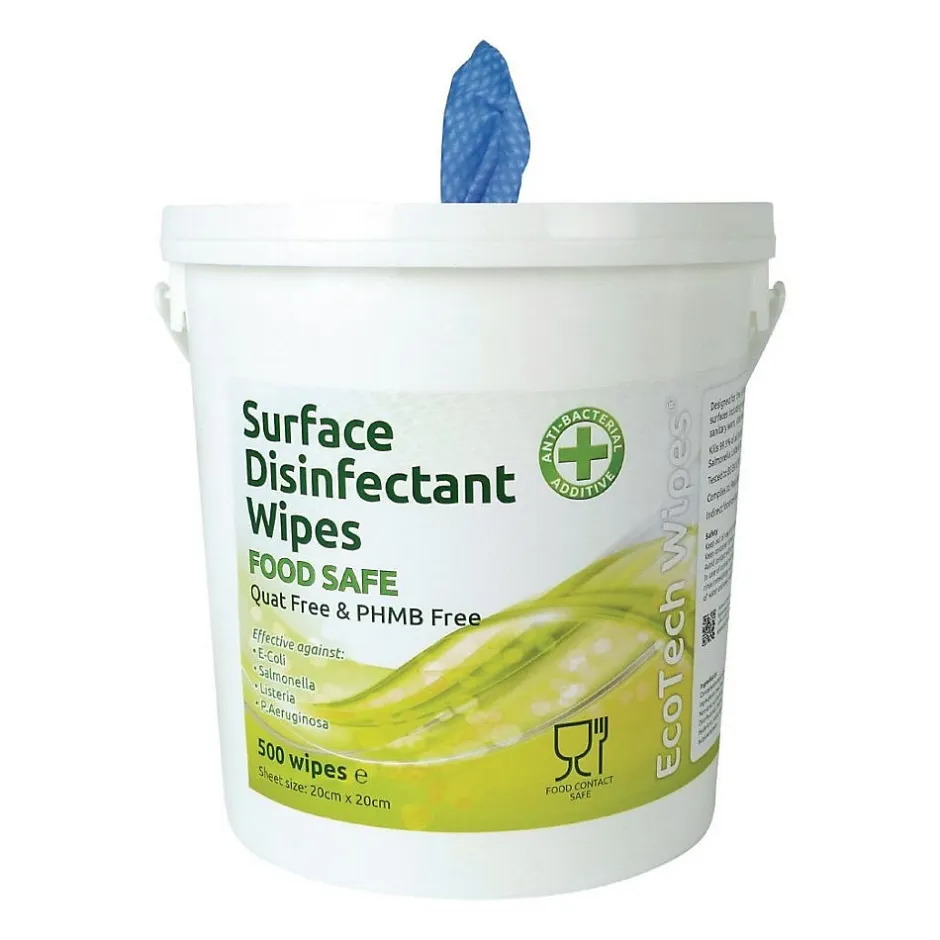 Boîte de Lingettes Désinfectantes de Surface sans CAQ - 500 Lingettes