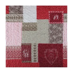 Lovely Casa Boutis 220x240 avec 2 taies et sac Arkansas rouge