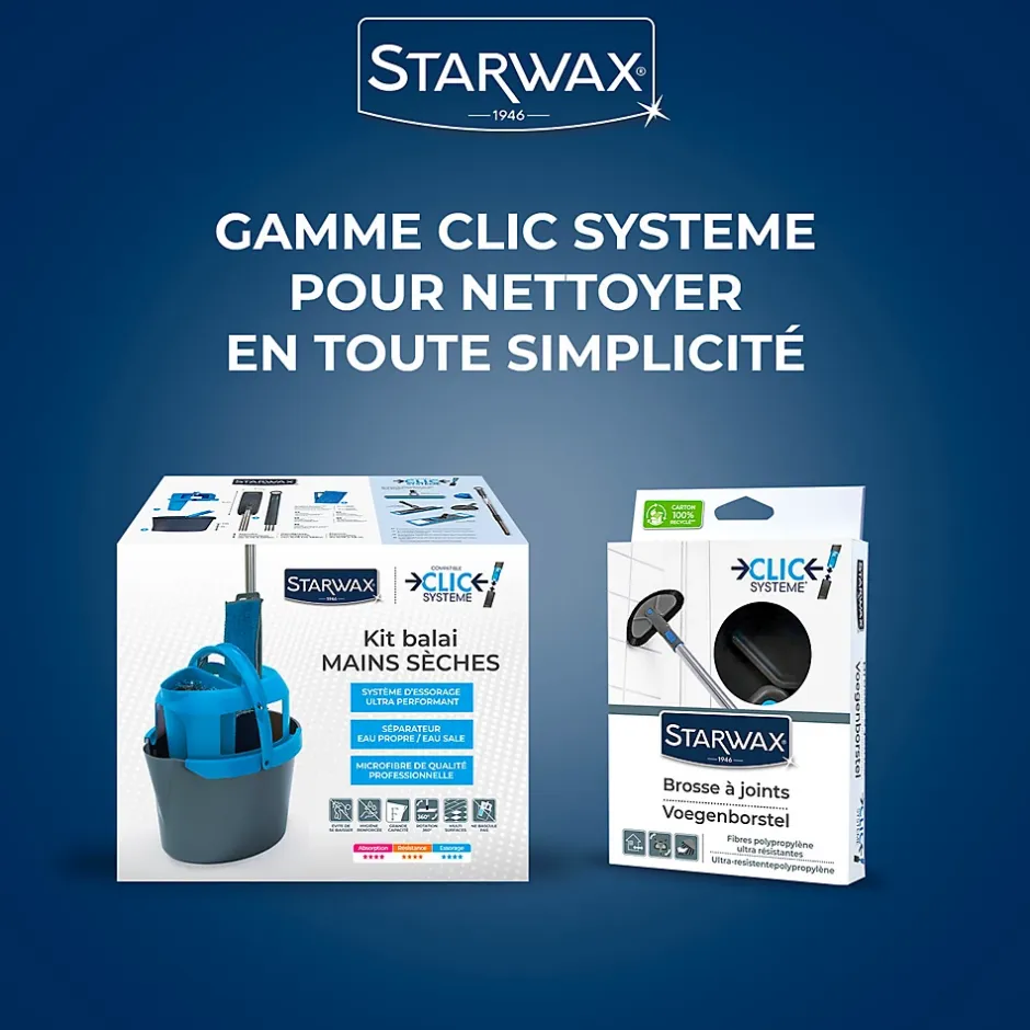 Starwax Brosse à joints de carrelage mural ou de sol, New