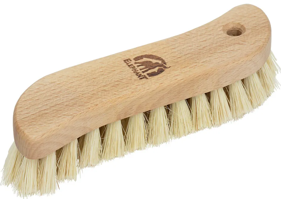 Elephant Brosse à laver fibres tampico et bois hêtre Eléphant L.5,4 cm