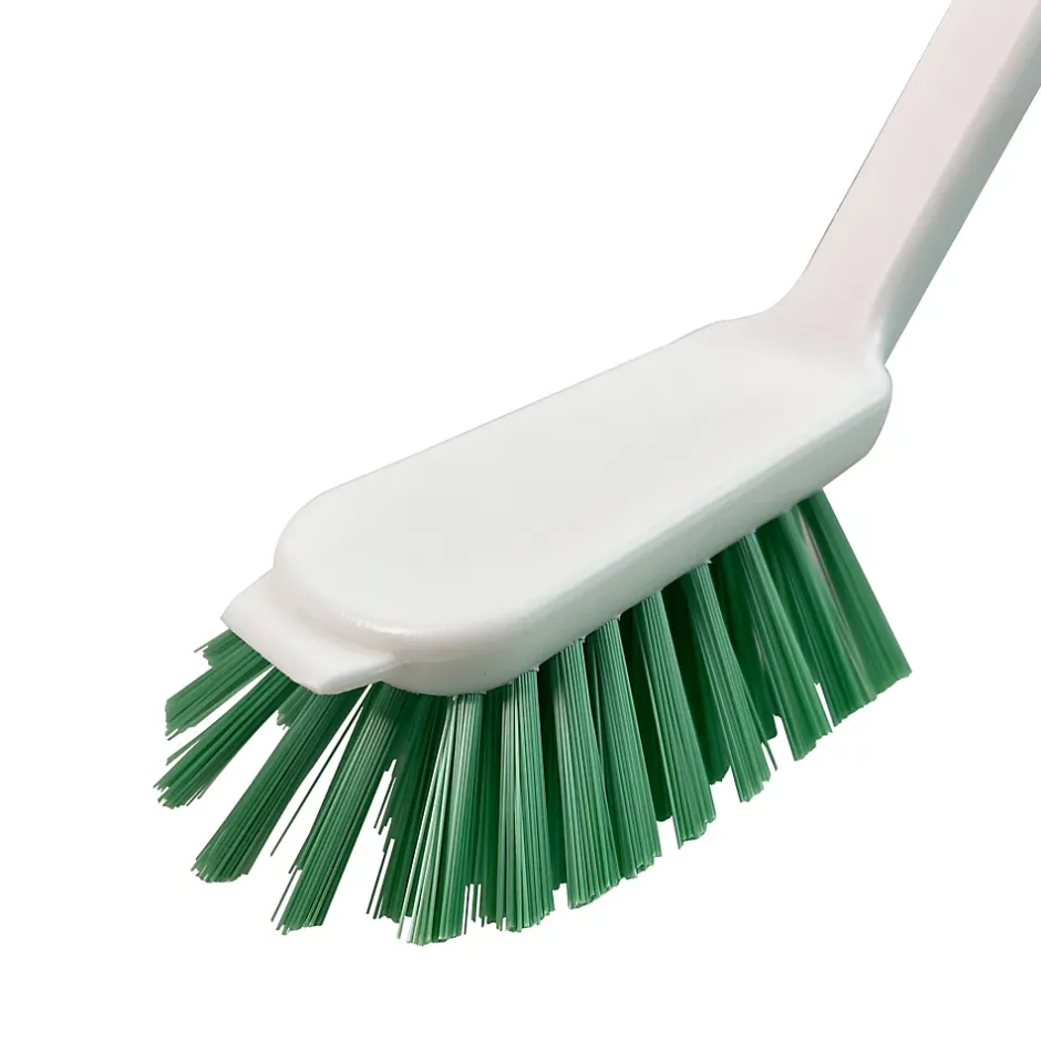 Brosse à vaisselle poils rigides blanc l.6cm Best