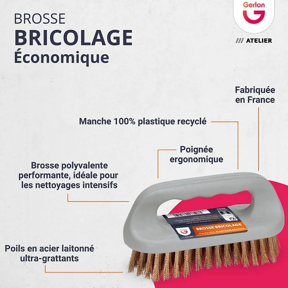 Gerlon Brosse de bricolage économique