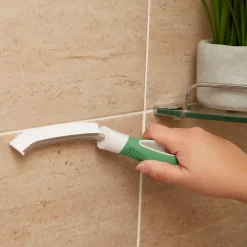 GoodHome Brosse joints carrelage poils rigide blanc l.2.5 cm Discount