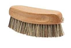 Gerlon Brosse navette en tampico blanc manche bois