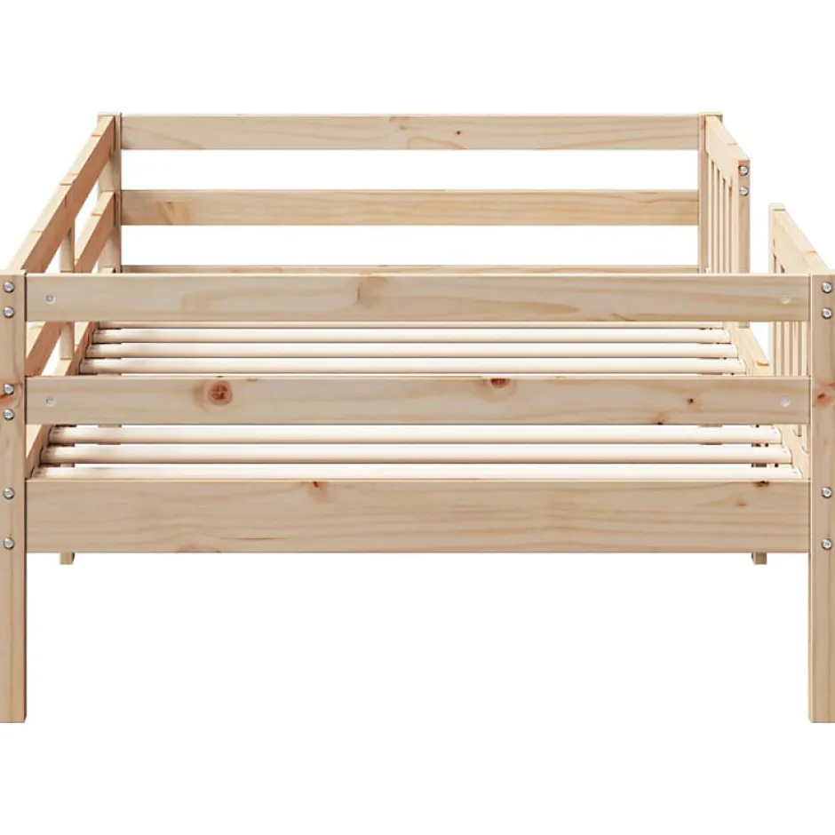 Vidaxl Cadre de lit sans matelas 90x190 cm bois de pin massif