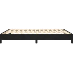 Vidaxl Cadre de lit sans matelas noir 180x200 cm velours Hot