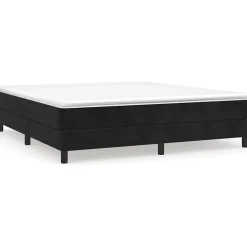 Vidaxl Cadre de lit sans matelas noir 180x200 cm velours Hot