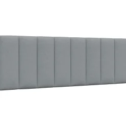 Vidaxl Cadre de lit sans matelas Hanko gris clair 120x200 cm tissu