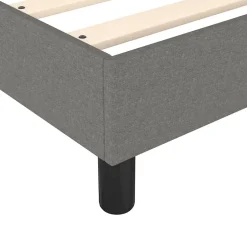 Vidaxl Cadre de lit sans matelas gris foncé 180x200 cm tissu Sale