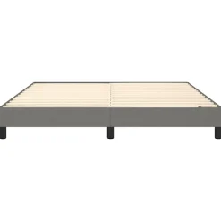 Vidaxl Cadre de lit sans matelas gris foncé 180x200 cm tissu Sale