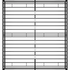 Vidaxl Cadre de lit sans matelas noir métal 160x200 cm