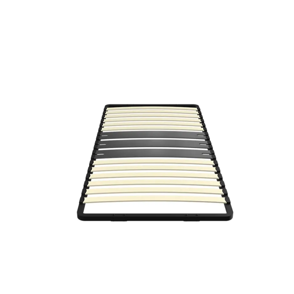 Teeno Cadre lattes 90x190 cm, 1x15 Lattes Peuplier Naturel