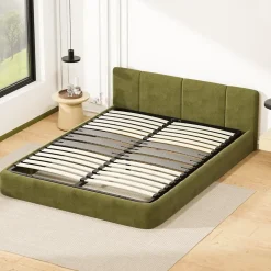 Teeno Cadre lattes 160x200 cm, 2x15 Lattes Peuplier Naturel Best