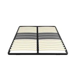 Teeno Cadre lattes 160x200 cm, 2x15 Lattes Peuplier Naturel Best