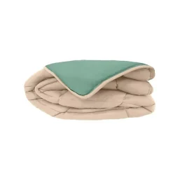 Toison d'Or CALGARY Couette chaude Microfibre 400g/m² Galet & Lac 240x260cm