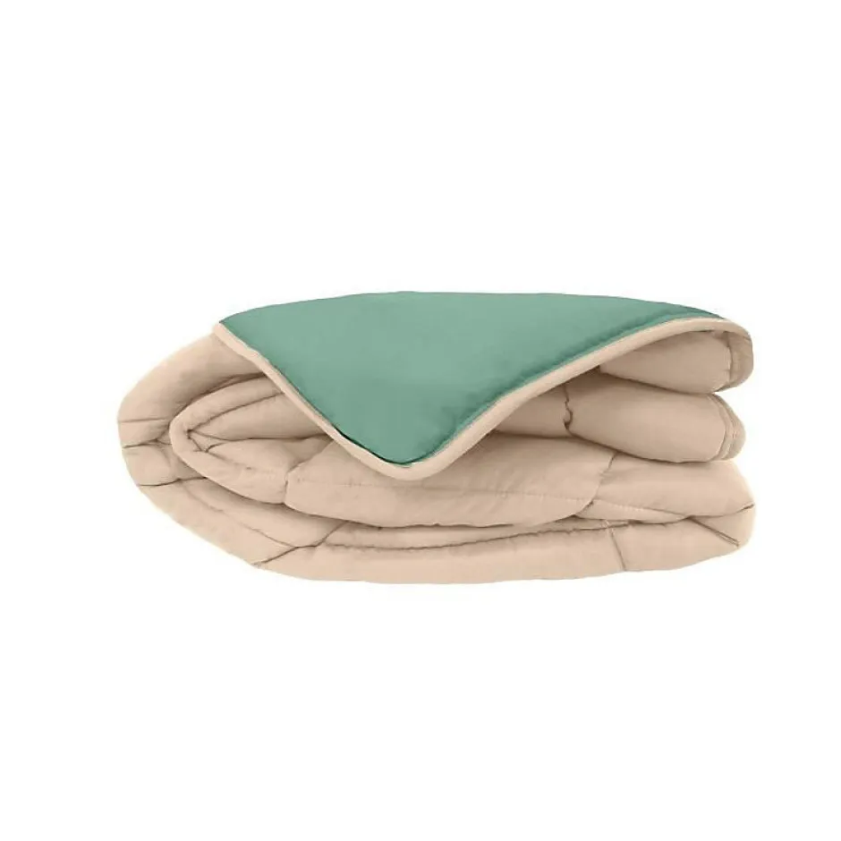 Toison d'Or CALGARY Couette chaude Microfibre 400g/m² Galet & Lac 240x260cm
