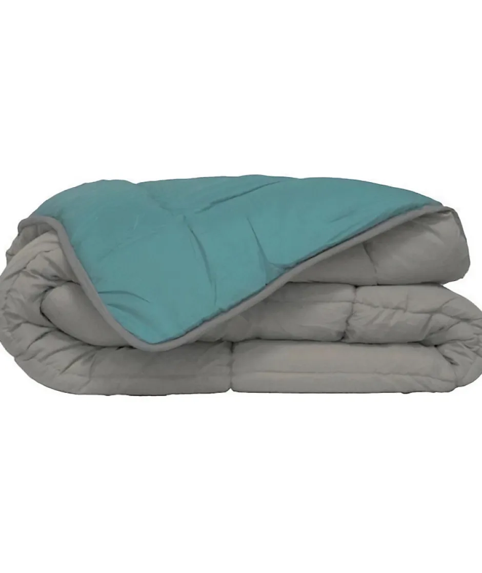 Toison d'Or CALGARY Couette chaude Microfibre 400g/m² Galet & Lac 240x260cm