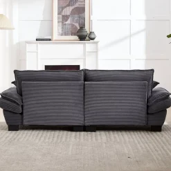 ProximaX Canapé-lit pliant 2 places Gris foncé, design moderne, matelas intégré, idéal pour salon et bureau Online