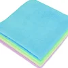 Carré Microfibre 200g 40x40 cm - Lot de 5 - Guialto - Rose - l40- L0.1- P0.1- h0.2 Clearance