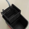 Homcom Chariot de nettoyage lavage seau de ménage 20 L avec essoreur et séparateur eau sale propre noir Outlet