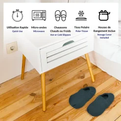 Fishtec Chaussons Chauffants - Bouillote 41-45 - Micro-Ondes Sale