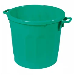 Gilac Conteneur alimentaire rond HACCP 75 L - vert Discount