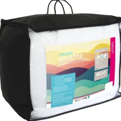 Linnea Couette 4 saisons 260x240 cm COCOON garnissage fibre polyester 500g/m2