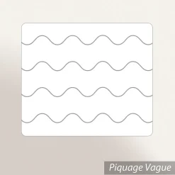 Linnea Couette 4 saisons 200x200 cm HARMONIE garnissage fibre polyester 450g/m2