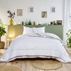 Bleu Calin Couette 4 saisons 200x200cm 3 couettes en 1 Discount