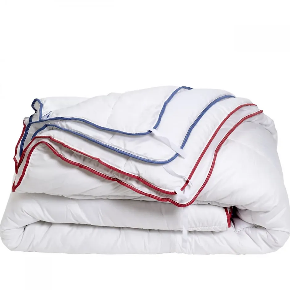 Bleu Calin Couette 4 saisons 200x200cm 3 couettes en 1 Discount