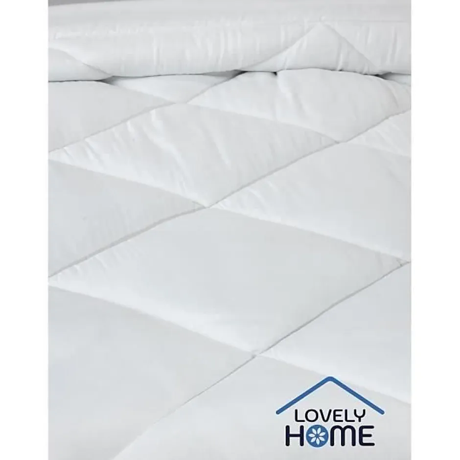 Lovely Home Couette anti-Acariens - 220 x 240 cm - Blanc