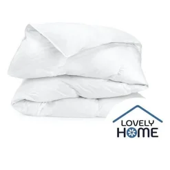 Lovely Home Couette anti-Acariens - 220 x 240 cm - Blanc