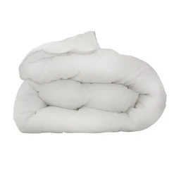 Abeil Couette anti-acariens chaude 200 x 200 cm polyester blanc New