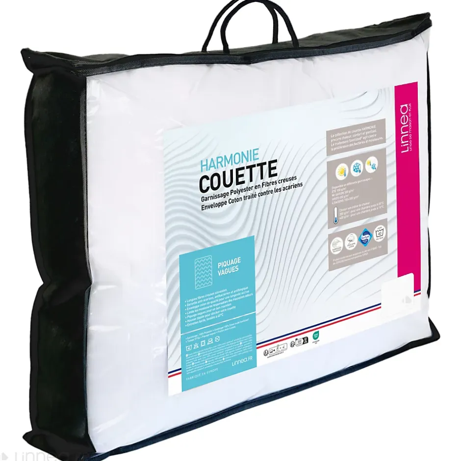 Linnea Couette automne 200x200 cm HARMONIE garnissage fibre polyester 300g/m2 Outlet