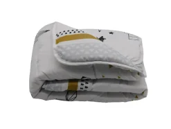 Mortreux Couette Bébé Imprimée Sapin futé - 80x120 - 16084-3