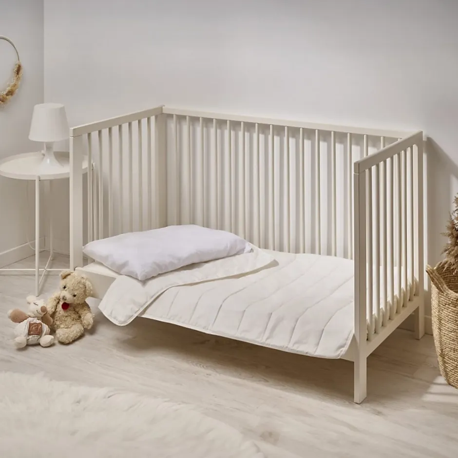Bleu Calin Couette bébé 75x120cm COTON BIO Hot