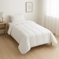 Mortreux Couette Blanche Recyclée - Mi-saison - 140x200 - 14961 New