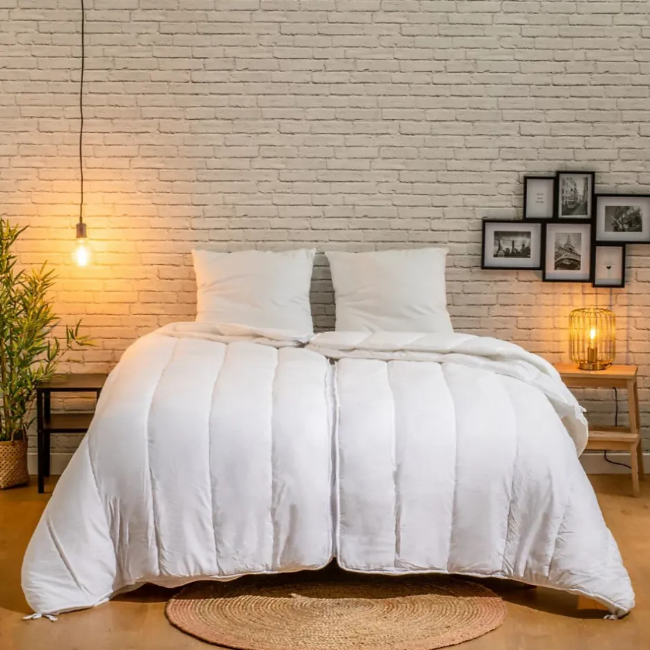 Bleu Calin Couette chaleur réglable 240x260cm SPÉCIAL COUPLES Outlet