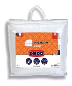 Dodo Couette chaude - - PREMIUM - 220 x 240 cm - 250G/M² - Blanc Clearance