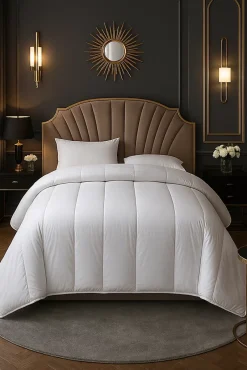 Mortreux Couette chaude Microfibre Blanche - 1 ou 2 personnes 200 x 200 - 17131 Best