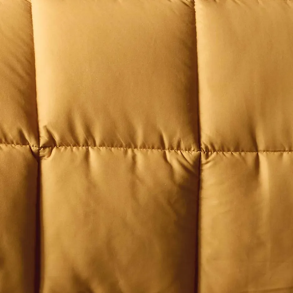 Toison d'Or Couette chaude microfibre bicolore 400 gr/m2 (160x220 cm - Jaune) New