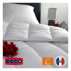 Dodo Couette chaude Vancouver - 200 x 200 cm - 400gr/m² - Blanc - Online