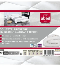 Abeil Couette chaude 140x200 cm Prestige Quallofil Allerban 350g/m2 Hot