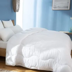 Abeil Couette de lit premium tempérée 350g blanc Aerelle soft flex Dimension - 140x200