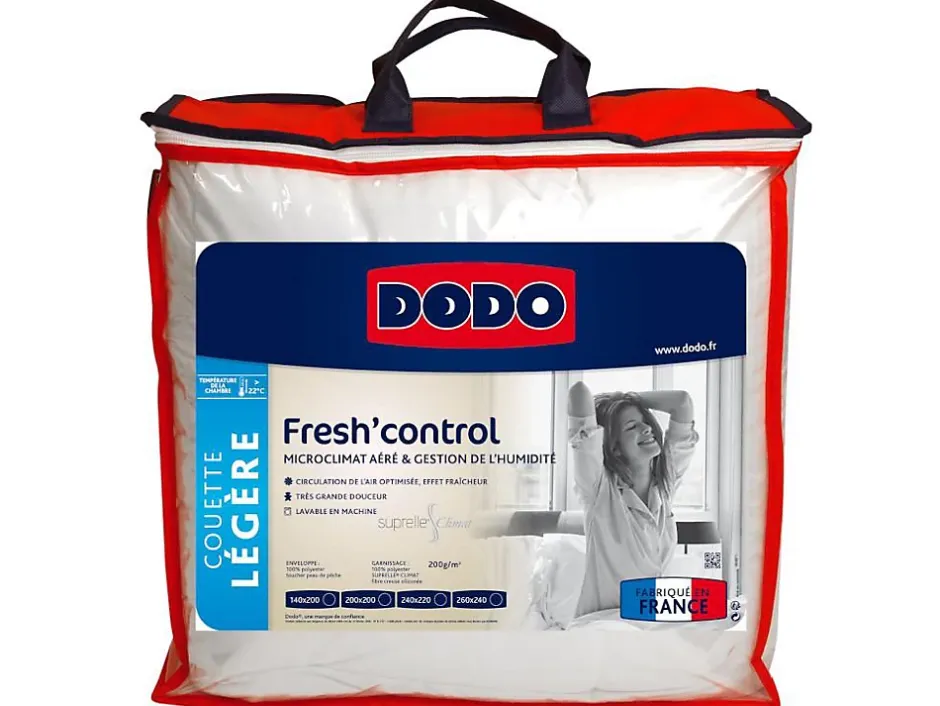 Dodo Couette anti-transpirante - 240x260 cm - FRESH CONTROL Best