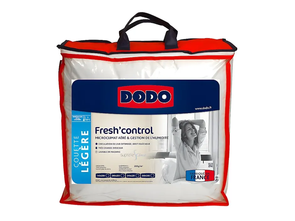 Dodo Couette anti-transpirante - 240x260 cm - FRESH CONTROL Best