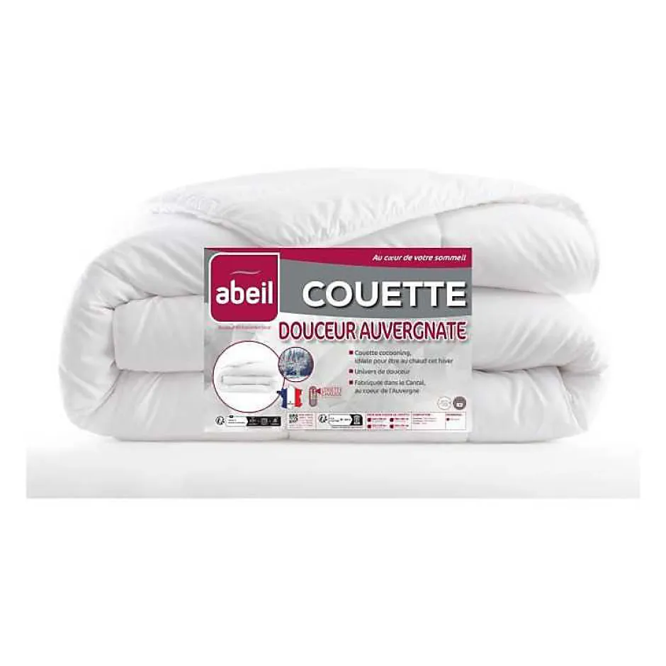 Abeil Couette Douceur Auvergnate - 220 x 240 cm - Chaude - 2 personnes -